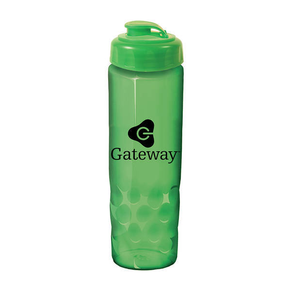 Poly-Saver PET Bottle with Flip Top Cap, 24oz.