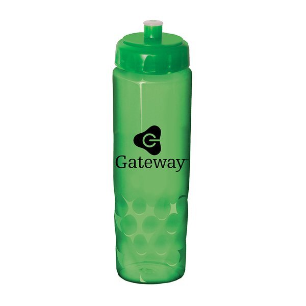 Poly-Saver PET Bottle with Push 'n Pull Cap, 24oz.