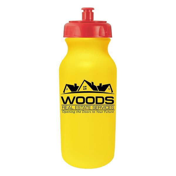 Value Cycle Bottle with Push 'n Pull Cap, 20oz.