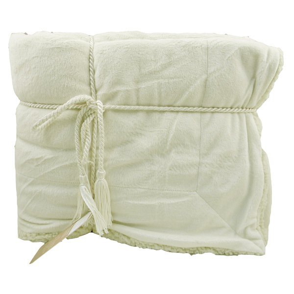 Lambswool Microsherpa Blanket, 50" x 60"