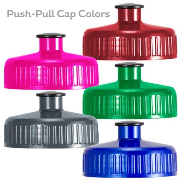 Neoprene Sleeve Sports Bottle w/ Push-Pull Cap, 22oz.