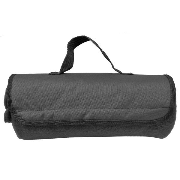 Easy Roll-Up Fleece Blanket with Flap, 48" x 54"