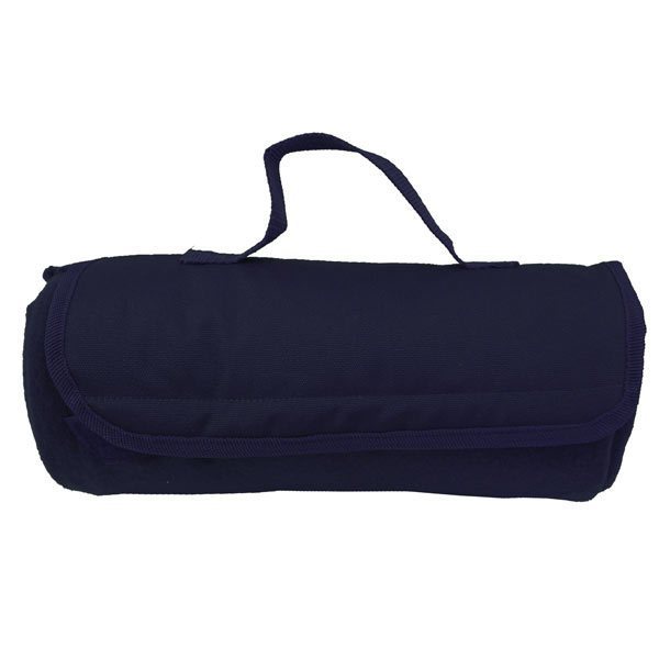 Easy Roll-Up Fleece Blanket with Flap, 48" x 54"
