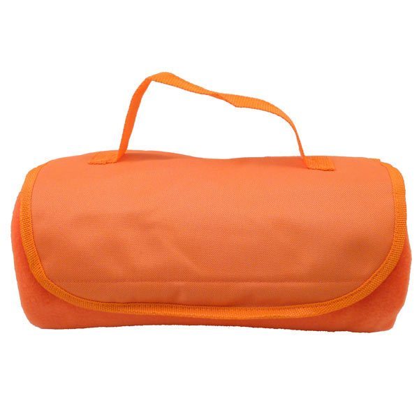 Easy Roll-Up Fleece Blanket with Flap, 48" x 54"