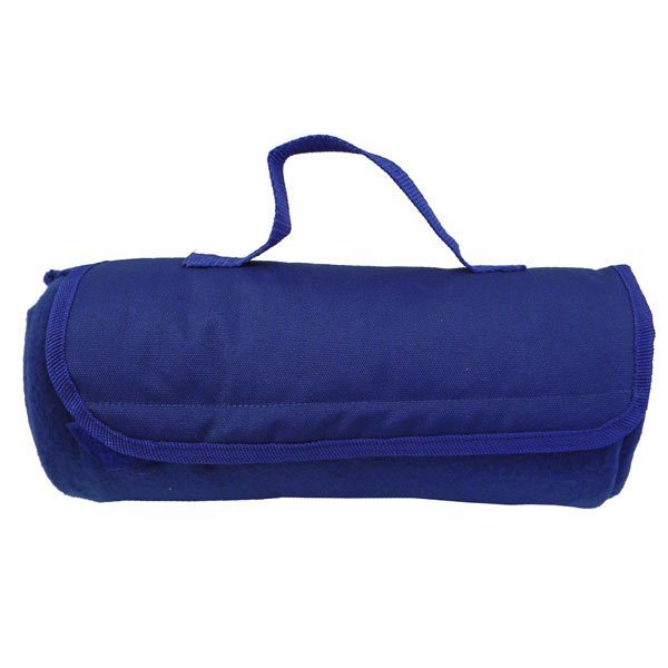 Easy Roll-Up Fleece Blanket with Flap, 48" x 54"