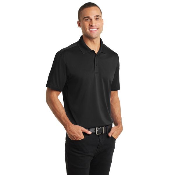 Port Authority® Diamond Jacquard Men's Performance Polo
