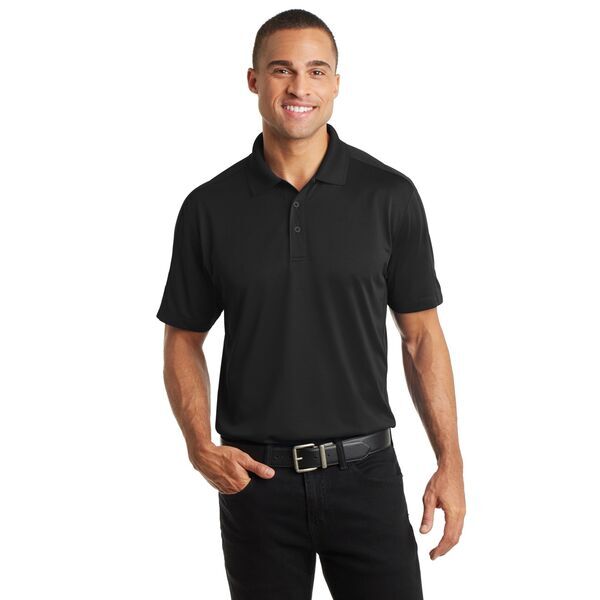 Port Authority® Diamond Jacquard Men's Performance Polo