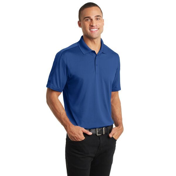 Port Authority® Diamond Jacquard Men's Performance Polo