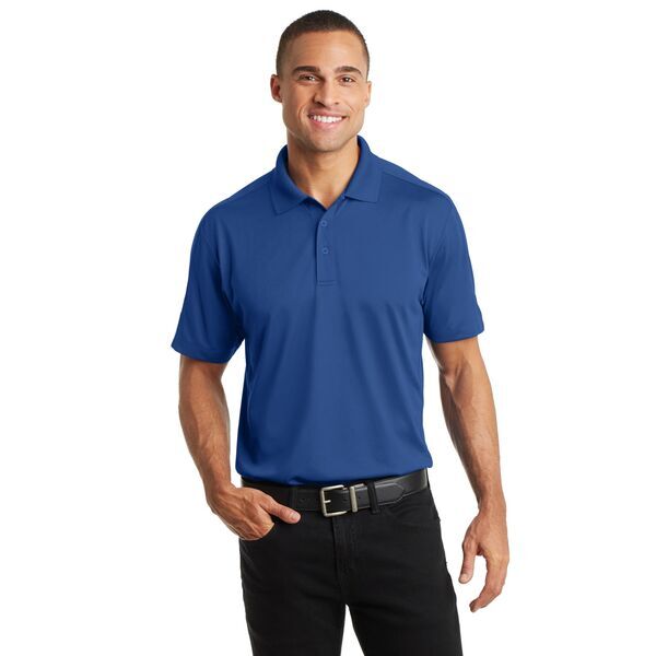Port Authority® Diamond Jacquard Men's Performance Polo