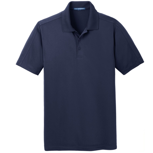 Port Authority® Diamond Jacquard Men's Performance Polo