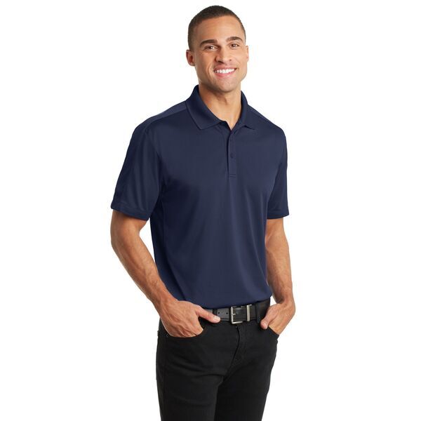 Port Authority® Diamond Jacquard Men's Performance Polo