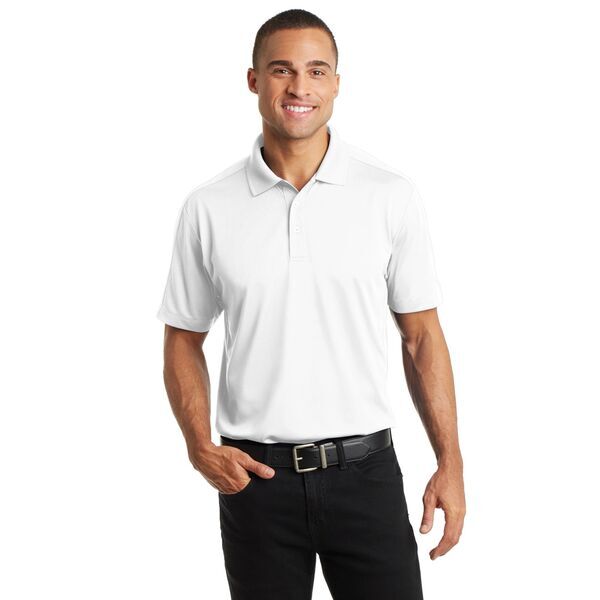 Port Authority® Diamond Jacquard Men's Performance Polo