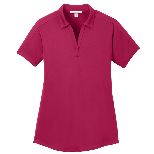 Port Authority® Diamond Jacquard Ladies' Performance Polo