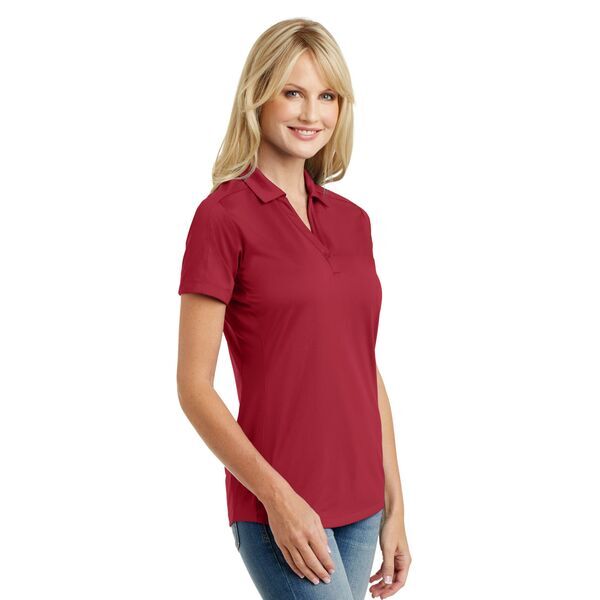 Port Authority® Diamond Jacquard Ladies' Performance Polo