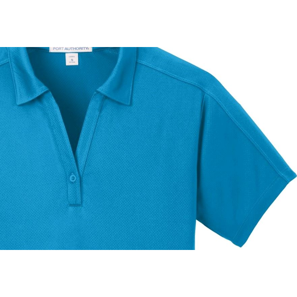 Port Authority® Diamond Jacquard Ladies' Performance Polo