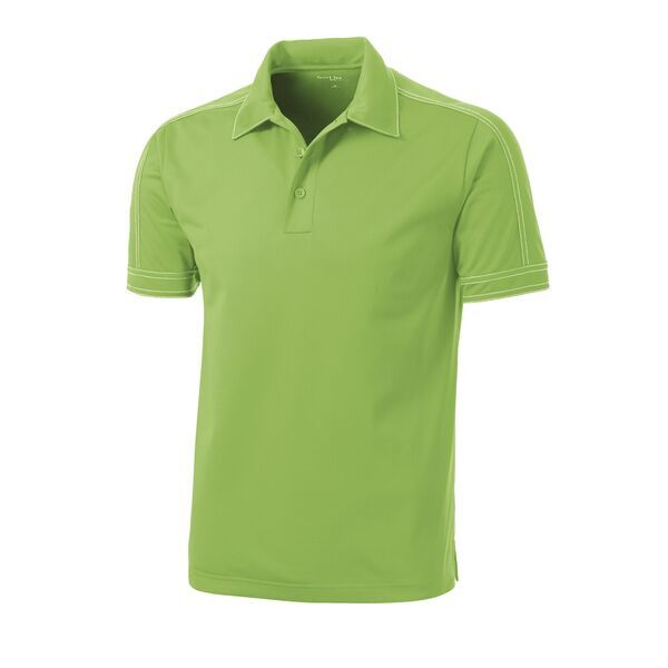 Sport-Tek® Contrast Stitch Micropique Sport-Wick® Men's Polo