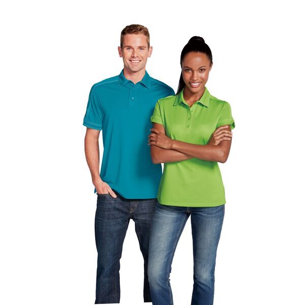 Sport-Tek® Contrast Stitch Micropique Sport-Wick® Men's Polo
