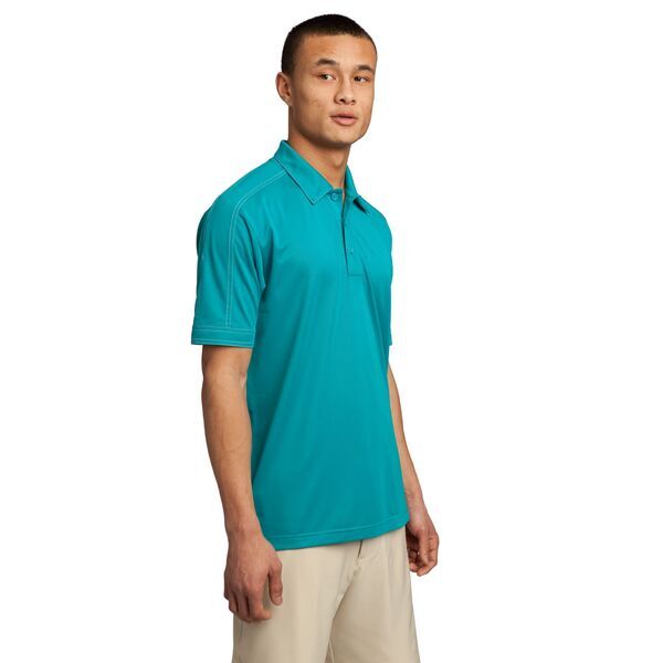 Sport-Tek® Contrast Stitch Micropique Sport-Wick® Men's Polo