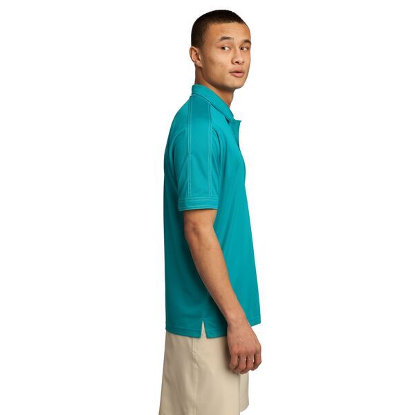 Sport-Tek® Contrast Stitch Micropique Sport-Wick® Men's Polo