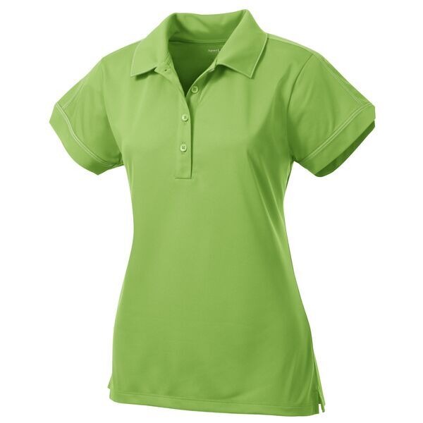 Sport-Tek® Contrast Stitch Micropique Sport-Wick® Ladies' Polo
