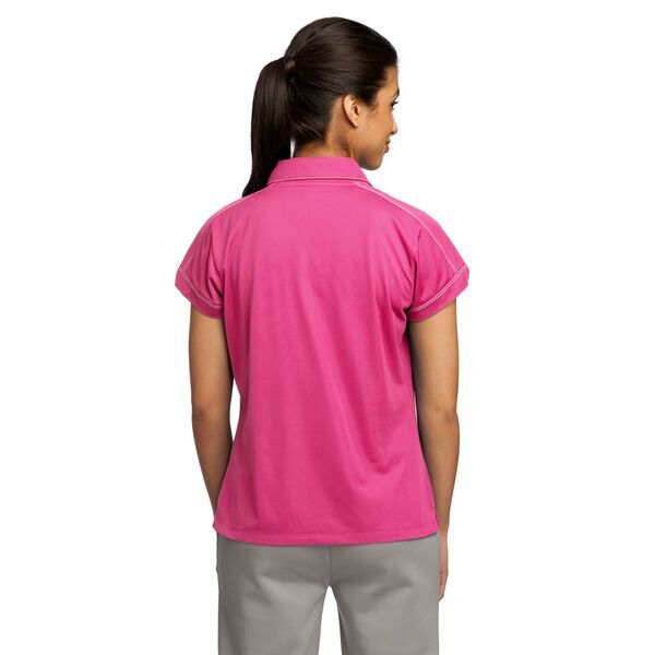 Sport-Tek® Contrast Stitch Micropique Sport-Wick® Ladies' Polo