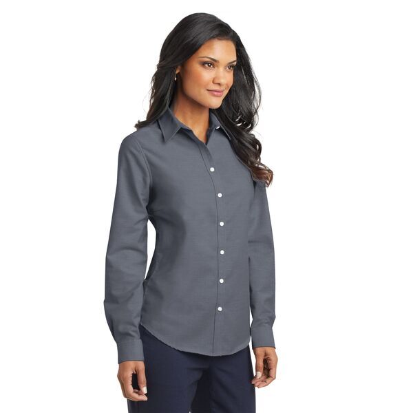 Port Authority® SuperPro™ Oxford Ladies' Shirt