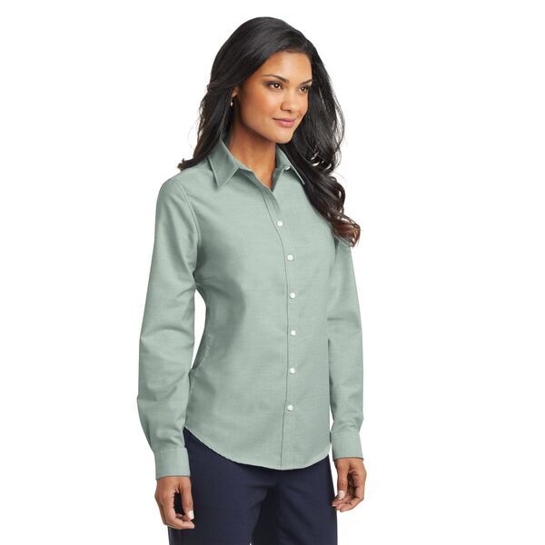 Port Authority® SuperPro™ Oxford Ladies' Shirt