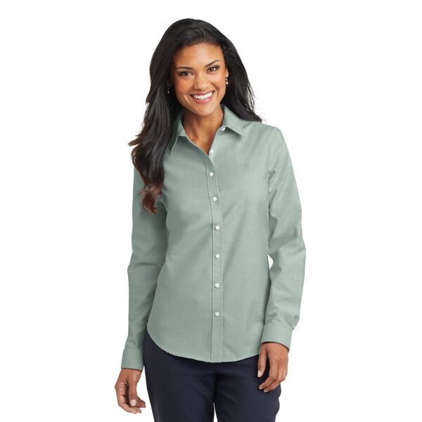 Port Authority® SuperPro™ Oxford Ladies' Shirt