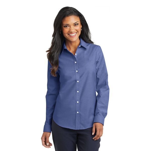 Port Authority® SuperPro™ Oxford Ladies' Shirt