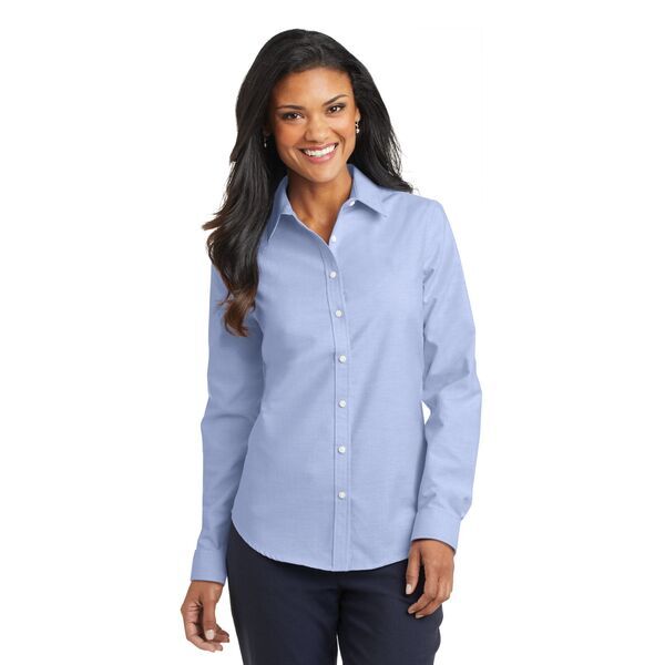 Port Authority® SuperPro™ Oxford Ladies' Shirt