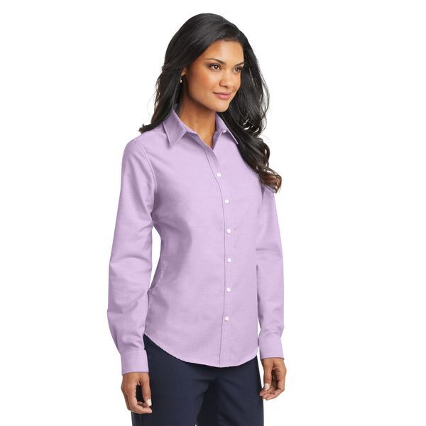 Port Authority® SuperPro™ Oxford Ladies' Shirt