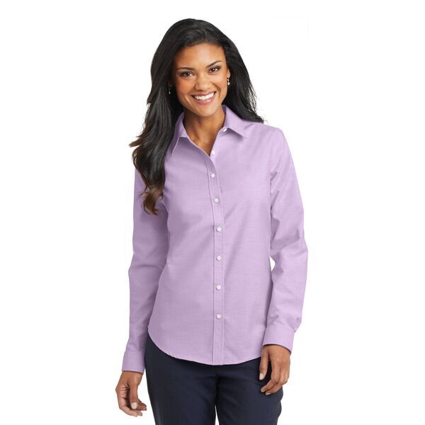 Port Authority® SuperPro™ Oxford Ladies' Shirt