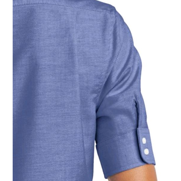 Port Authority® SuperPro™ Oxford Ladies' Short Sleeve Shirt