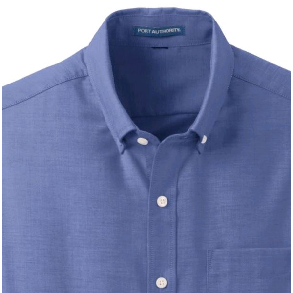 Port Authority® SuperPro™ Oxford Men's Short Sleeve Shirt