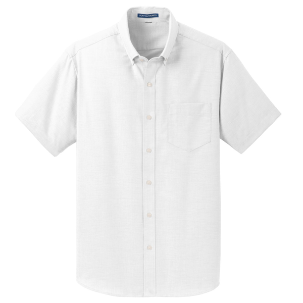 Port Authority® SuperPro™ Oxford Men's Short Sleeve Shirt
