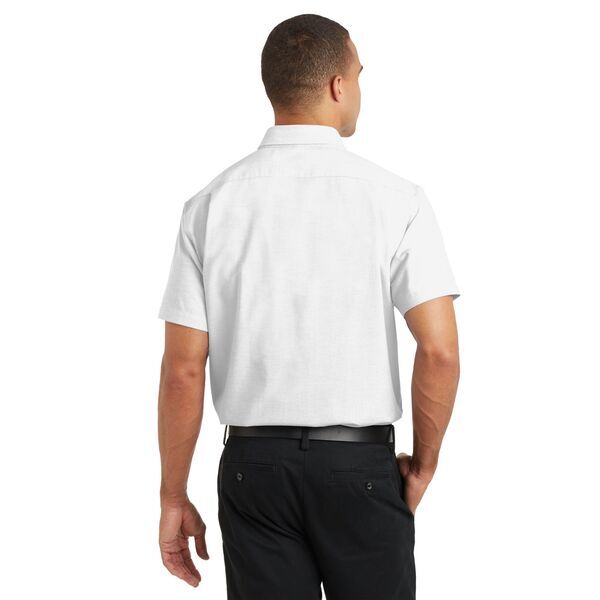 Port Authority® SuperPro™ Oxford Men's Short Sleeve Shirt