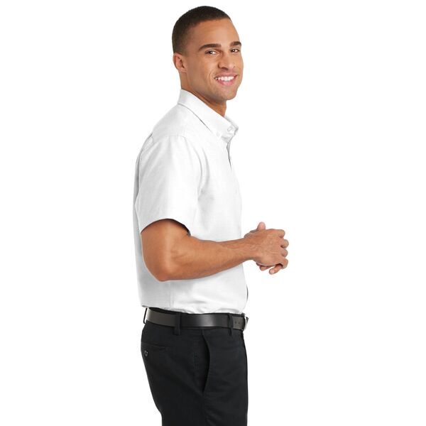 Port Authority® SuperPro™ Oxford Men's Short Sleeve Shirt