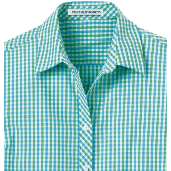 Port Authority® Gingham Easy Care Ladies' Shirt