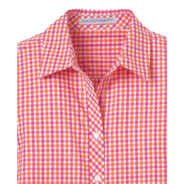 Port Authority® Gingham Easy Care Ladies' Shirt