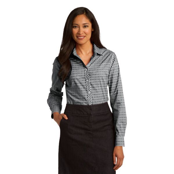 Port Authority® Gingham Easy Care Ladies' Shirt