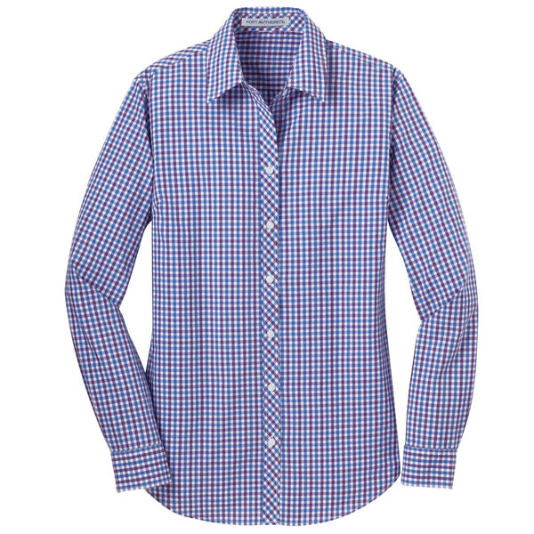 Port Authority® Gingham Easy Care Ladies' Shirt