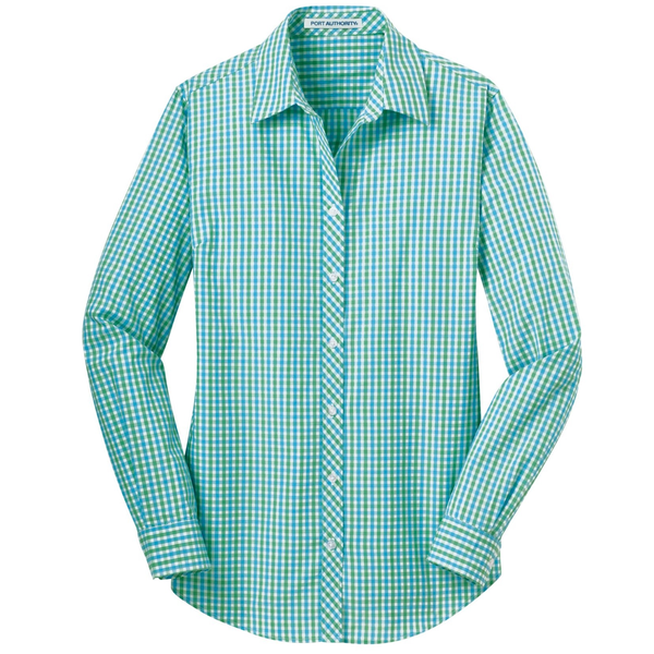 Port Authority® Gingham Easy Care Ladies' Shirt