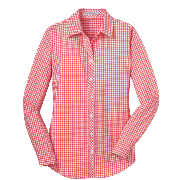 Port Authority® Gingham Easy Care Ladies' Shirt