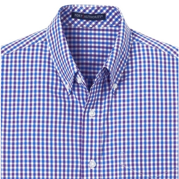 Port Authority® Gingham Easy Care Men's Shirt