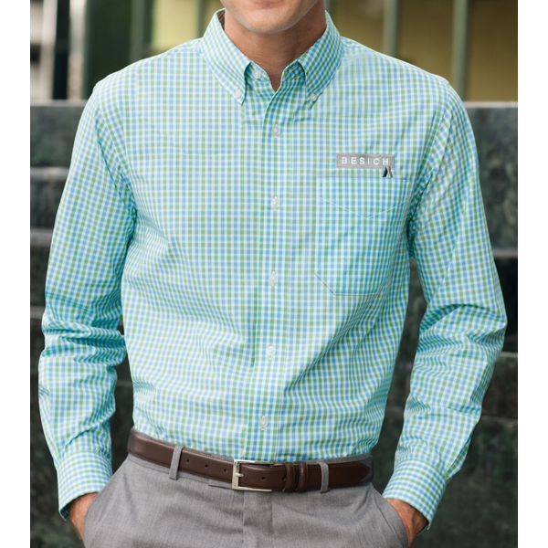 Port Authority® Gingham Easy Care Men's Shirt