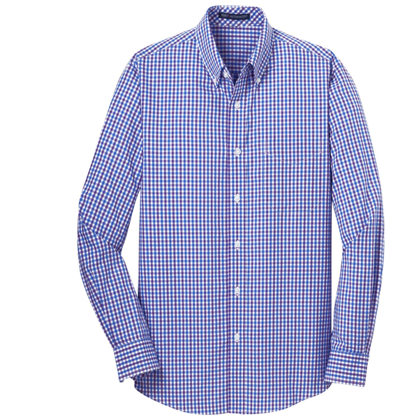 Port Authority® Gingham Easy Care Men's Shirt