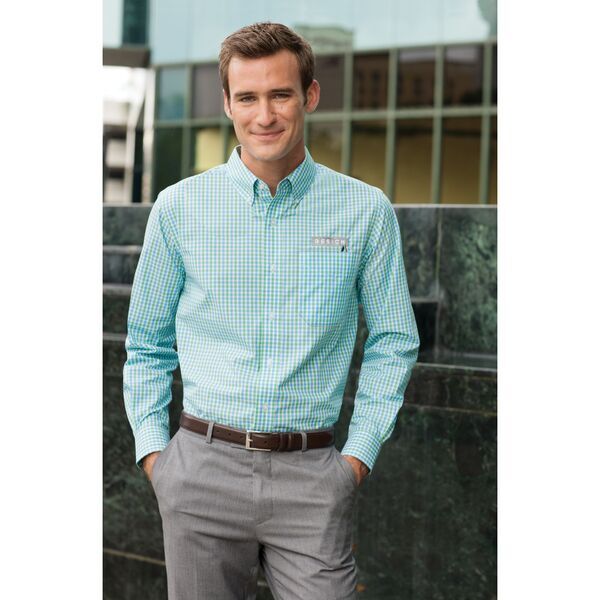 Port Authority® Gingham Easy Care Men's Shirt