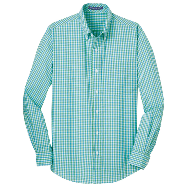 Port Authority® Gingham Easy Care Men's Shirt