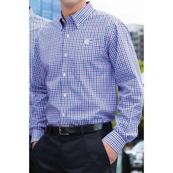 Port Authority® Gingham Easy Care Men's Shirt