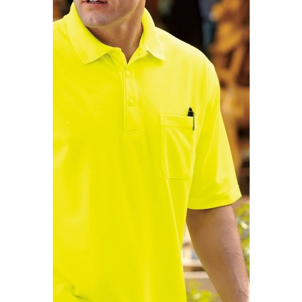 CornerStone® Industrial Pocket Pique Men's Polo